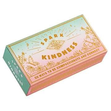 Spark Kindness: 50 Ways to Be Compassionate and Connect (Inspirational Affirmations for Being Kind, Matchbox with Kindness Prompts)