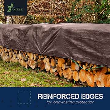 Heavy-Duty Waterproof Tarp Cover for All Weather Conditions