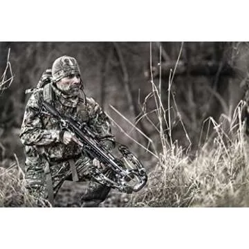 BARNETT TS390 Crossbow | 390 Feet Per Second Compound Crossbow | 4x32 Scope | Equipped with Rope Cocker, Two 20 Inch Arrows, and Side Mount Quiver