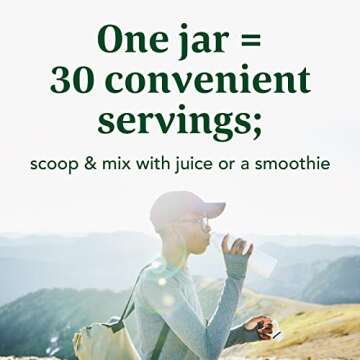 MegaFood Daily C-Protect Nutrient Booster Powder - Immune Support - Vitamin C Powder - Drink Mix with Vitamin C, Real Food & Herbs - Vegan, Non-GMO, Without 9 Food Allergens - 2.25 Oz (30 Servings)