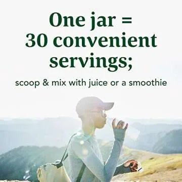 MegaFood Daily C-Protect Nutrient Booster Powder - Immune Support - Vitamin C Powder - Drink Mix with Vitamin C, Real Food & Herbs - Vegan, Non-GMO, Without 9 Food Allergens - 2.25 Oz (30 Servings)