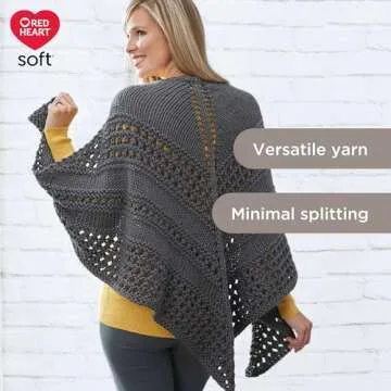 Red Heart Soft Turquoise Yarn - 3 Pack of 141g/5oz - Acrylic - 4 Medium (Worsted) - 256 Yards - Knitting/Crochet