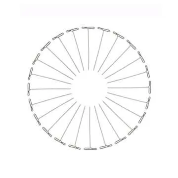 200 Pieces Stainless Steel T-Pins, 38mm/1.5inch