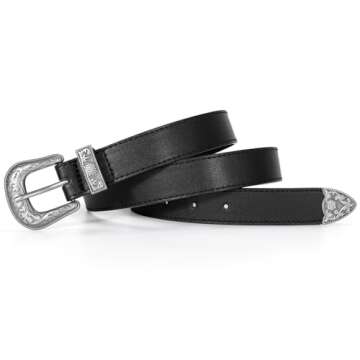 Stylish WHIPPY Vintage Western Belts for Women