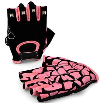 Women Weightlifting Gloves for Crossfit Cycle Gym Training - Stylish and Supportive Workout Gear
