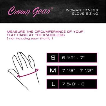 Women Weightlifting Gloves for Comfortable Gym Training
