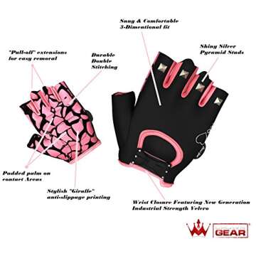 Women Weightlifting Gloves for Comfortable Gym Training
