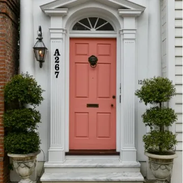 5 Inch Metal House Numbers for Stylish Outdoor Signage