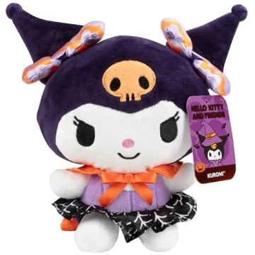 Hello Kitty and Friends 8" Kuromi Goth Plush - Collector's Cuddle Toy