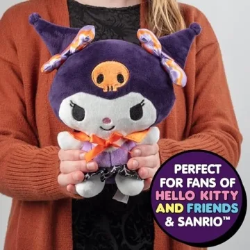 Cute 8" Kuromi Goth Plush - Perfect for Gifts