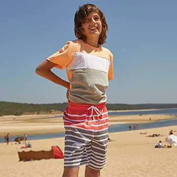 Maamgic Boys Swim Trunks Toddler Swim Shorts Little Boys Bathing Suit Swimsuit Toddler Boy Swimwear,...