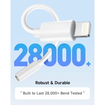 Seulliya iPhone Headphone Adapter - MFi Certified Audio