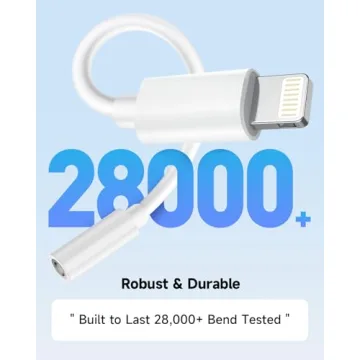 Seulliya iPhone Headphone Adapter - MFi Certified Audio