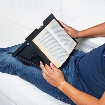 Mind Reader Ergonomic Laptop Stand Bed Tray - Portable Comfort