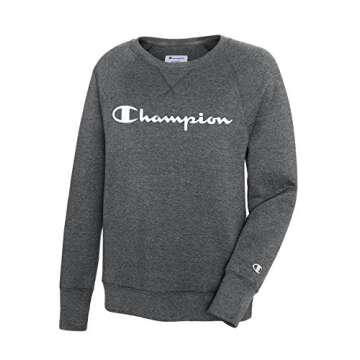 Champion Women's Fleece Boyfriend Crew: Cozy Sweatshirt