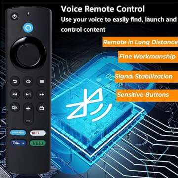 Fire Stick Remote Replacement Control for All Fire Models