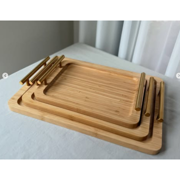 ست پذیرایی بامبو؛ قوری پیرکس شعله‌مستقیم و ۲ لیوان دسته‌چوبی