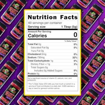 Bold Fuego Chili Lime Seasoning for Snacks and Meals