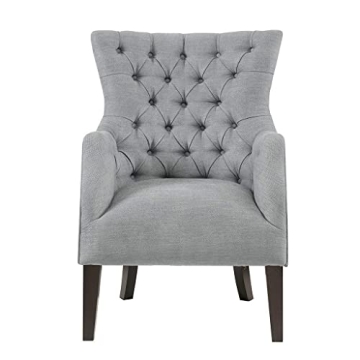 Madison Park Hannah Elegant Button Tufted Wing Chair
