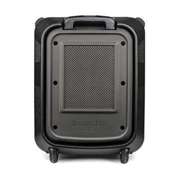 ECOXGEAR EcoBoulder+ GDI-EXBLD810 Rugged Waterproof Floating Portable Bluetooth Wireless 100 Watt Sp...