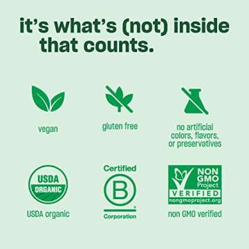 Vega Organic All-in-One Vegan Protein Powder, French Vanilla -Superfood Ingredients, Vitamins for Immunity Support, Keto Friendly, Pea Protein for Women & Men, 1.5 lbs (Pack of 1)