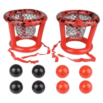 Wicked Big Sports Inflatable Basket Heads - Ultimate Family Game