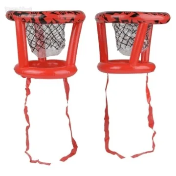 Wicked Big Sports Inflatable Basket Heads - Ultimate Family Game
