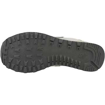 New Balance Women's 574 V2 Meets 90s Sneaker, Grey Matter/Sea Salt/Maize, 8