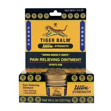 Tiger Balm Pain Relieving Ultra Strength Ointment 10g
