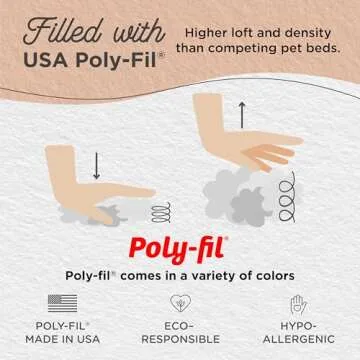 Calming Donut Pet Bed for Dogs and Cats | Soft & Cozy