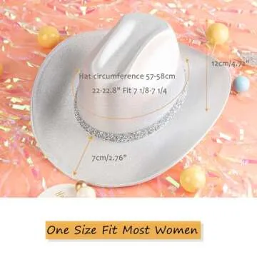 Stylish EOGIMI Cowboy Hat for All Occasions