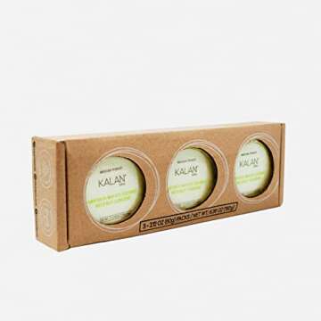 Kalan MNA - Amaranth Flour Wafer Thins - Low Calorie Snacks - Healthy Snacks For Adults - Obleas de Amaranto - Mexican Snack - No Sugar Added (Coconut, 3 Pack)