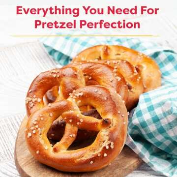 Pretzel Making Kit - Real Cooking Set for Kids Ages 5-12+ with Recipe and Ingredients - Kids Baking ...