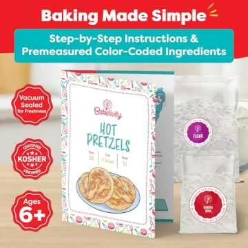 Pretzel Making Kit for Kids - Easy Baking Fun