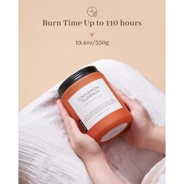 Cinnamon Pumpkin Scented Soy Candles - 19.4oz