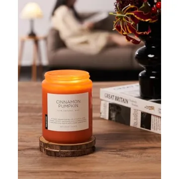 Cinnamon Pumpkin Scented Soy Candles - 19.4oz