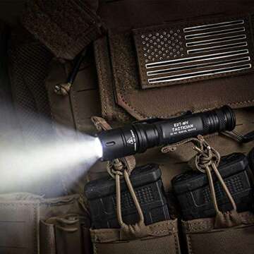 SureFire E2T-MV Tactician LED Flashlight - 800 Lumens