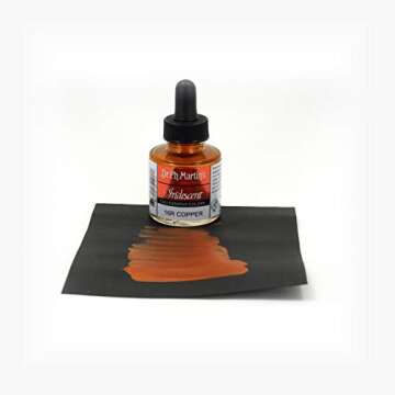 Dr. Ph. Martin's Iridescent Calligraphy Color - Copper (1 oz)
