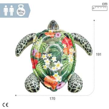 Intex - Inflatable Turtle - 191x171cm