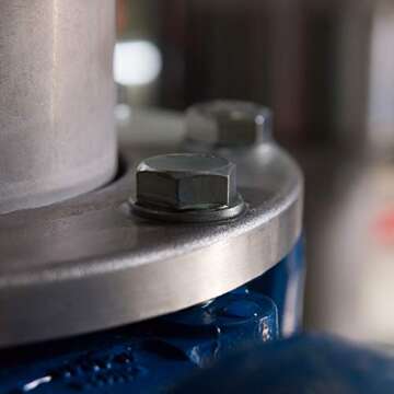 uxcell M8x16mm Hex Bolts - 10pcs Stainless Steel Set