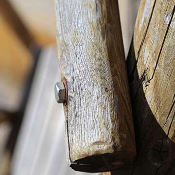 uxcell M8x16mm Hex Bolts - 10pcs Stainless Steel Set