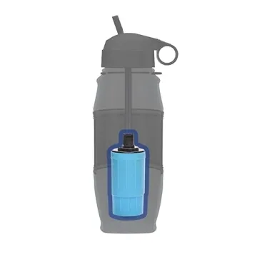 Seychelle pH2O Alkaline Water Filter Bottle - 28 oz Pure Water