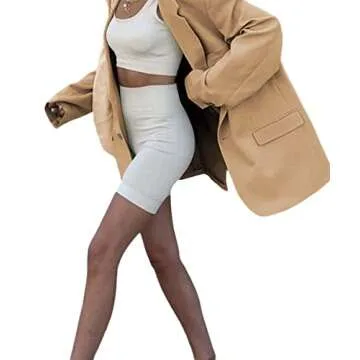 Chic Grlasen Women Oversized Blazer for Work & Casual Wear