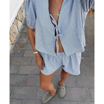 Thopavenoir Women Y2K Casual 2 Piece Lounge Set