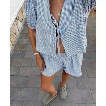 Thopavenoir Women Y2K Casual 2 Piece Lounge Set