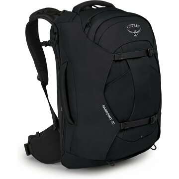 Osprey Farpoint 40L Men's Travel Backpack - Black
