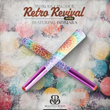 Beautiful Burns, Ishihara Pre-Rolled Cones - 8 Pack of Pre Roll Cone Shells