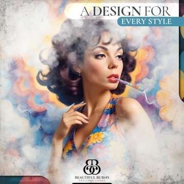 Beautiful Burns, Ishihara Pre-Rolled Cones - 8 Pack of Pre Roll Cone Shells