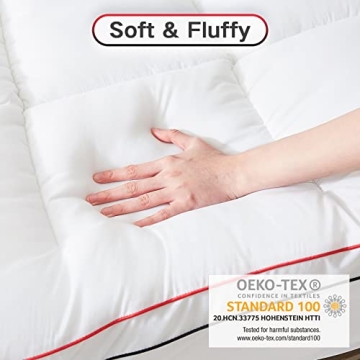 Homemate Queen Mattress Topper for Luxurious Sleep