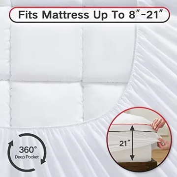 Homemate Queen Mattress Topper for Luxurious Sleep